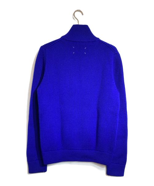 Maison Margiela（メゾンマルジェラ）Maison Margiela (メゾンマルジェラ) ドライバーズニット ブルー サイズ:Sの古着・服飾アイテム