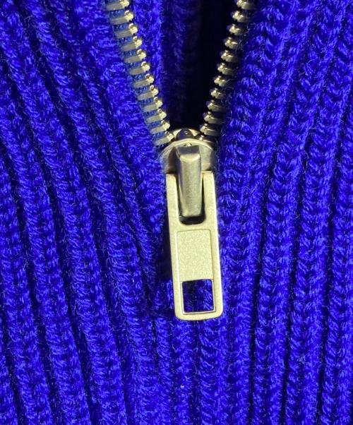 Maison Margiela（メゾンマルジェラ）Maison Margiela (メゾンマルジェラ) ドライバーズニット ブルー サイズ:Sの古着・服飾アイテム