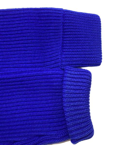 Maison Margiela（メゾンマルジェラ）Maison Margiela (メゾンマルジェラ) ドライバーズニット ブルー サイズ:Sの古着・服飾アイテム