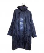 sacaiサカイ）の古着「リップストップミリタリーコート」｜ネイビー