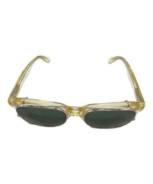 GLAD HAND（グラッドハンド）GLAD HAND (グラッドハンド) クリップ付きサングラス イエローの古着・服飾アイテム