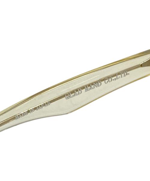 GLAD HAND（グラッドハンド）GLAD HAND (グラッドハンド) クリップ付きサングラス イエローの古着・服飾アイテム