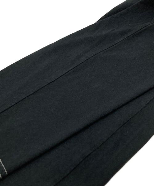 COMME des GARCONS HOMME（コムデギャルソン オム）COMME des GARCONS HOMME (コムデギャルソン オム) ラメステッチパッチワークL/S Tee/Metallic-thread stitched patchwork ブラック サイズ:ｰの古着・服飾アイテム