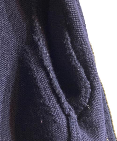 DRIES VAN NOTEN（ドリスヴァンノッテン）DRIES VAN NOTEN (ドリスヴァンノッテン) ジップカーディガン ネイビー サイズ:Mの古着・服飾アイテム