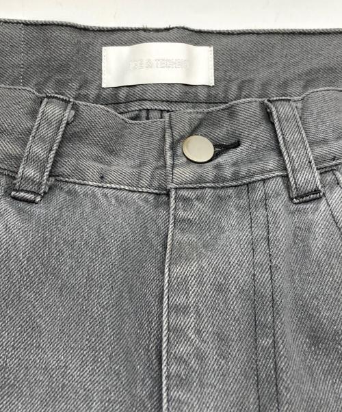 ICE&TECHNO（アイスアンドテクノ）ICE&TECHNO (アイスアンドテクノ) OVERDYED DOUBLE KNEE グレー サイズ:Sの古着・服飾アイテム