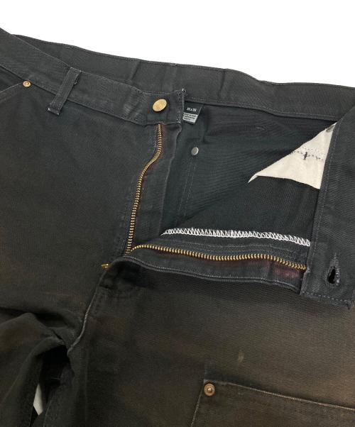 CarHartt（カーハート）CarHartt (カーハート) ダックダブルニーパンツ ブラック サイズ:W36の古着・服飾アイテム