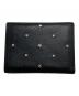 JIMMY CHOO (ジミーチュウ) スタースタッズ3つ折り財布 ブラック：10000円