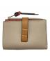 LOEWE（ロエベ）の古着「アナグラムコンパクトジップウォレット」｜ベージュ