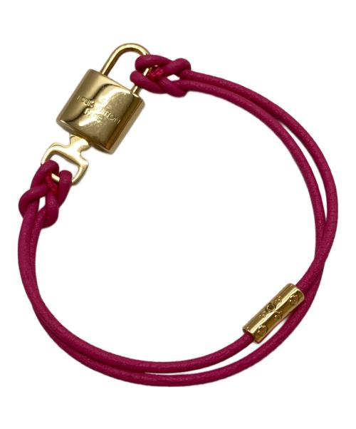 LOUIS VUITTON（ルイ ヴィトン）LOUIS VUITTON (ルイ ヴィトン) ブレスレット・LV パドロック ピンクの古着・服飾アイテム