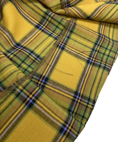 NEMETH（ネメス）Nemeth (ネメス) ティアードロングドレス イエロー サイズ:Mの古着・服飾アイテム