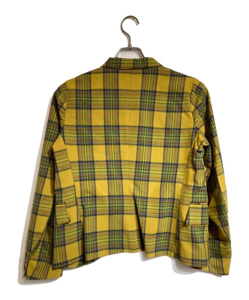 NEMETH（ネメス）Nemeth (ネメス) チェックジャケット イエロー×グリーン サイズ:SSの古着・服飾アイテム