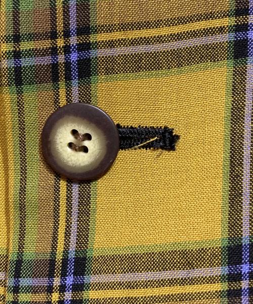 NEMETH（ネメス）Nemeth (ネメス) チェックジャケット イエロー×グリーン サイズ:SSの古着・服飾アイテム