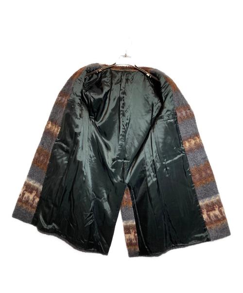 MIU MIU（ミュウミュウ）MIU MIU (ミュウミュウ) モヘヤウールブレンドコート ブラウン サイズ:44の古着・服飾アイテム