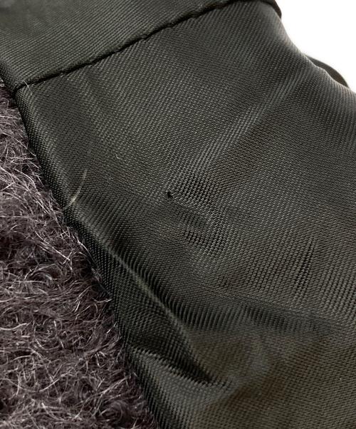 MIU MIU（ミュウミュウ）MIU MIU (ミュウミュウ) モヘヤウールブレンドコート ブラウン サイズ:44の古着・服飾アイテム