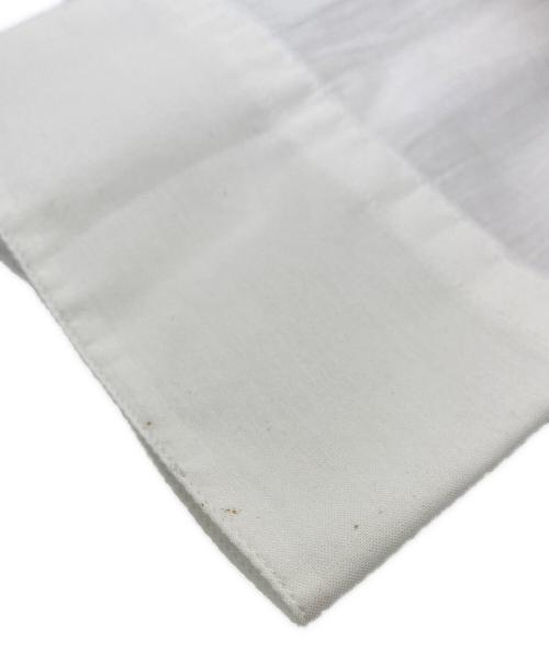 ANN DEMEULEMEESTER（アンドゥムルメステール）ANN DEMEULEMEESTER (アンドゥムルメステール) オーバーサイズシースルーシャツ ホワイト サイズ:Ｓの古着・服飾アイテム