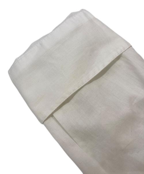 ANN DEMEULEMEESTER（アンドゥムルメステール）ANN DEMEULEMEESTER (アンドゥムルメステール) オーバーサイズシースルーシャツ ホワイト サイズ:Ｓの古着・服飾アイテム