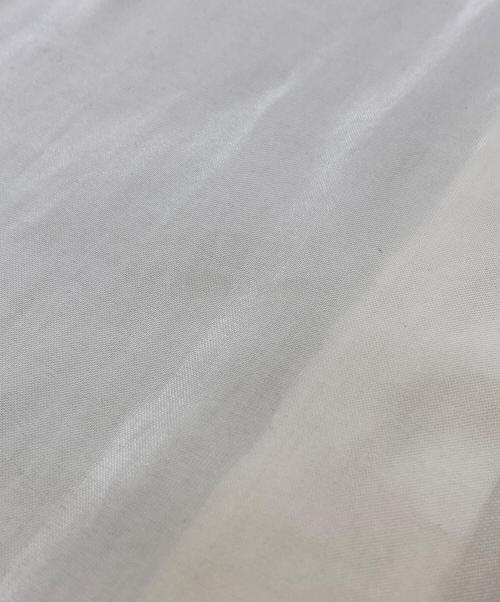 ANN DEMEULEMEESTER（アンドゥムルメステール）ANN DEMEULEMEESTER (アンドゥムルメステール) オーバーサイズシースルーシャツ ホワイト サイズ:Ｓの古着・服飾アイテム