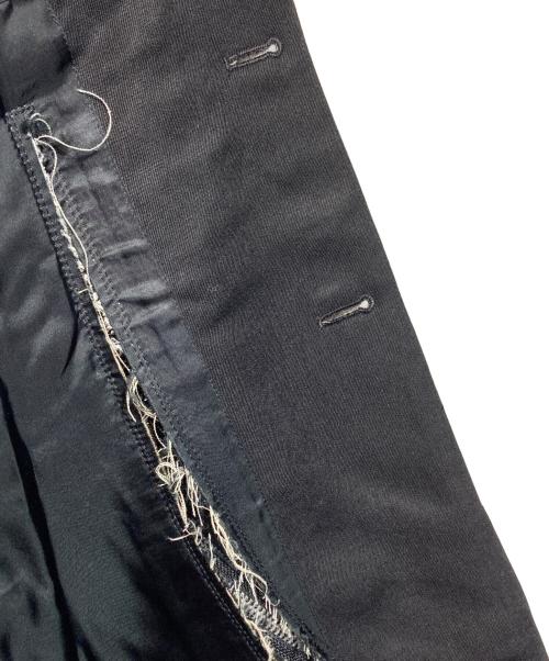 COMME des GARCONS HOMME PLUS（コムデギャルソンオムプリュス）COMME des GARCONS HOMME PLUS (コムデギャルソンオムプリュス) ジップデザイン2Bジャケット ブラック サイズ:Ｓの古着・服飾アイテム