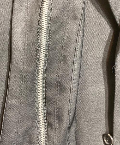 COMME des GARCONS HOMME PLUS（コムデギャルソンオムプリュス）COMME des GARCONS HOMME PLUS (コムデギャルソンオムプリュス) ジップデザイン2Bジャケット ブラック サイズ:Ｓの古着・服飾アイテム