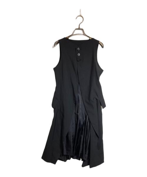 NEMETH（ネメス）Nemeth (ネメス) スリーブレスワンピースコート ブラック サイズ:Mの古着・服飾アイテム