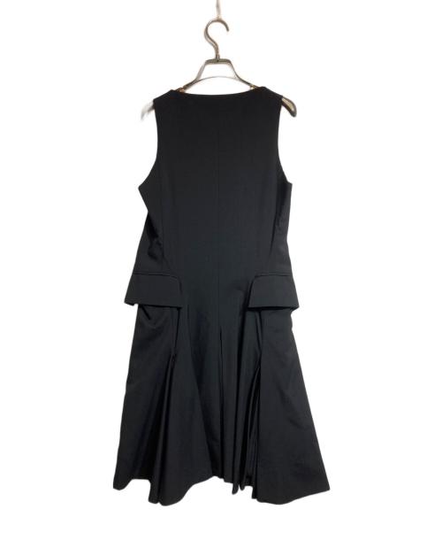 NEMETH（ネメス）Nemeth (ネメス) スリーブレスワンピースコート ブラック サイズ:Mの古着・服飾アイテム