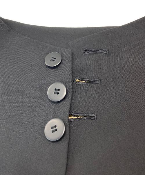 NEMETH（ネメス）Nemeth (ネメス) スリーブレスワンピースコート ブラック サイズ:Mの古着・服飾アイテム