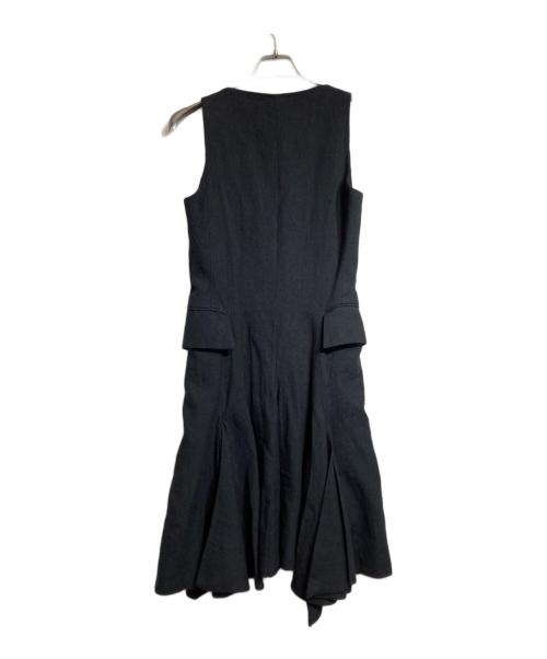 NEMETH（ネメス）NEMETH (ネメス) ティアードロングドレス ブラック サイズ:Mの古着・服飾アイテム