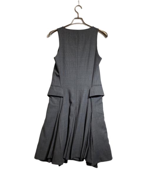 NEMETH（ネメス）Nemeth (ネメス) ティアードロングドレス グレー サイズ:Mの古着・服飾アイテム