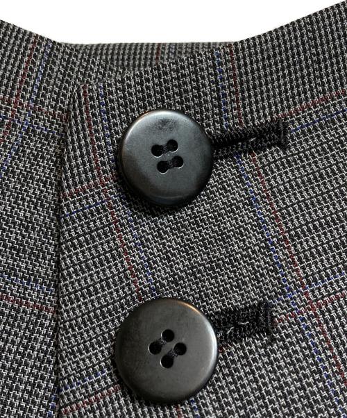 NEMETH（ネメス）Nemeth (ネメス) ティアードロングドレス グレー サイズ:Mの古着・服飾アイテム