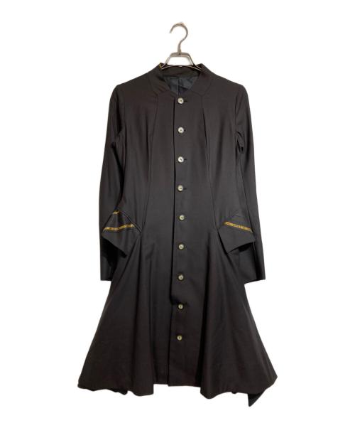 NEMETH（ネメス）NEMETH (ネメス) ティアードデザインワンピースコート ブラウン サイズ:Mの古着・服飾アイテム