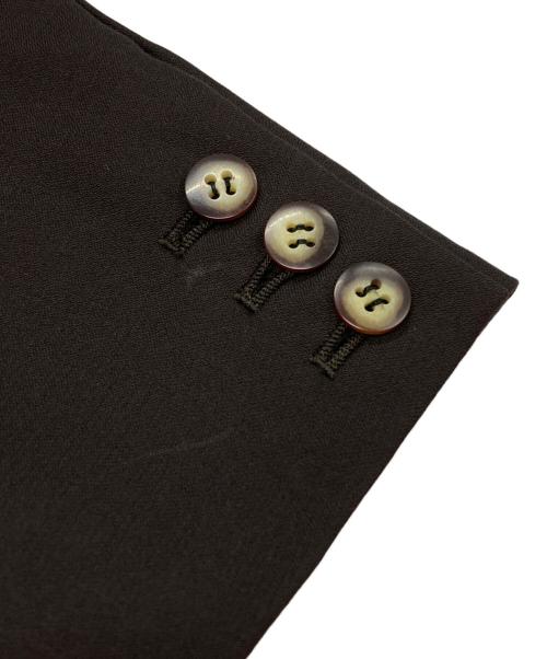 NEMETH（ネメス）NEMETH (ネメス) ティアードデザインワンピースコート ブラウン サイズ:Mの古着・服飾アイテム