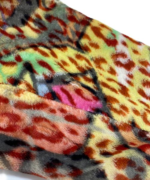 COMME des GARCONS HOMME PLUS（コムデギャルソンオムプリュス）COMME des GARCONS HOMME PLUS (コムデギャルソンオムプリュス) グラフィックレオパードコート レッド×ブラック サイズ:Sの古着・服飾アイテム