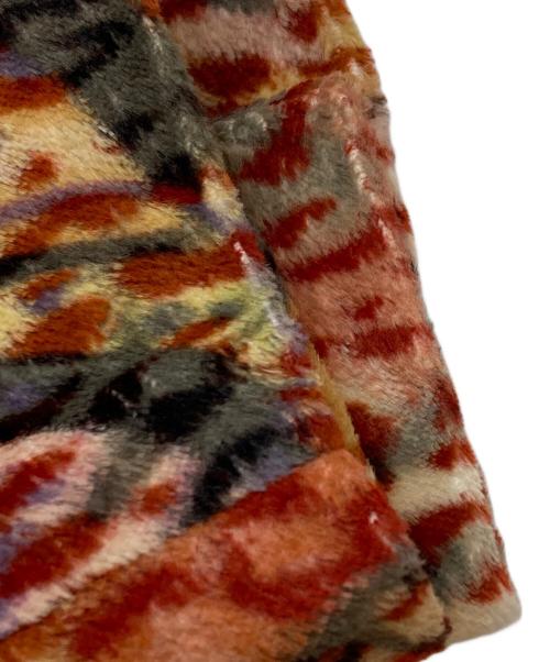 COMME des GARCONS HOMME PLUS（コムデギャルソンオムプリュス）COMME des GARCONS HOMME PLUS (コムデギャルソンオムプリュス) グラフィックレオパードコート レッド×ブラック サイズ:Sの古着・服飾アイテム