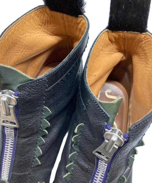 JUCO.（ジュコ）JUCO. (ジュコ) 6-43 : 秘密基地ブーツ ブラック サイズ:Mの古着・服飾アイテム