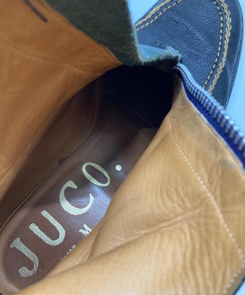 JUCO.（ジュコ）JUCO. (ジュコ) 6-43 : 秘密基地ブーツ ブラック サイズ:Mの古着・服飾アイテム