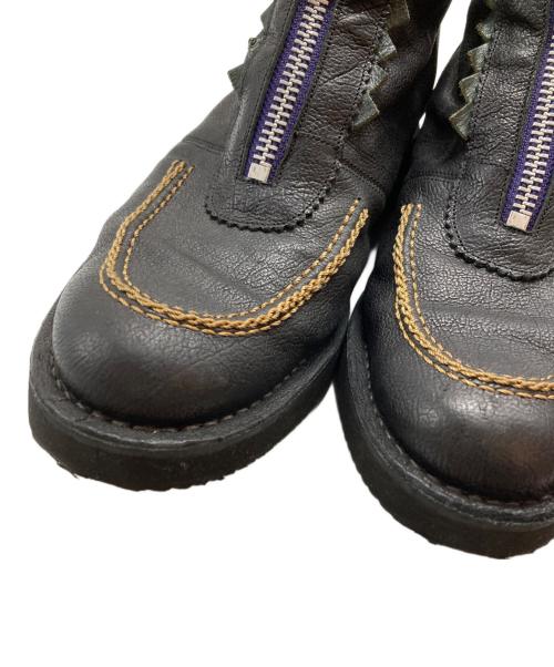 JUCO.（ジュコ）JUCO. (ジュコ) 6-43 : 秘密基地ブーツ ブラック サイズ:Mの古着・服飾アイテム