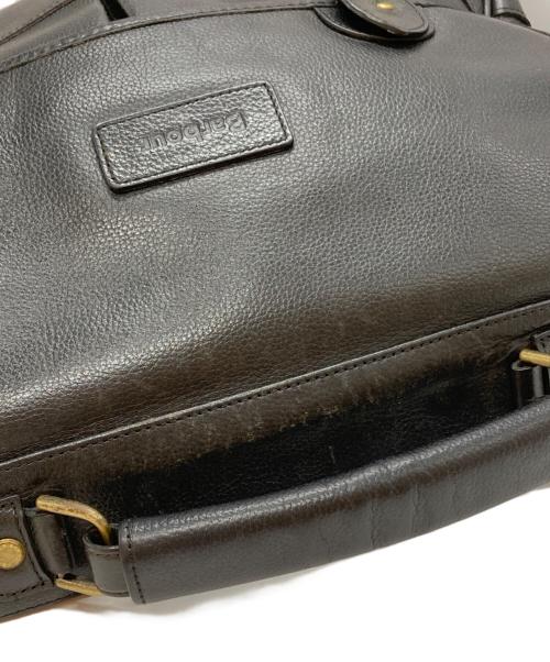 Barbour（バブアー）Barbour (バブアー) レザー2WAYバッグ ブラックの古着・服飾アイテム