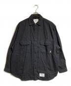 WTAPSダブルタップス）の古着「WCPO / LS / COTTON. DENIM」｜ブラック