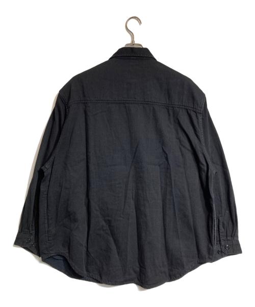 WTAPS（ダブルタップス）WTAPS (ダブルタップス) WCPO / LS / COTTON. DENIM ブラック サイズ:01の古着・服飾アイテム