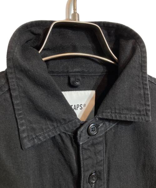 WTAPS（ダブルタップス）WTAPS (ダブルタップス) WCPO / LS / COTTON. DENIM ブラック サイズ:01の古着・服飾アイテム