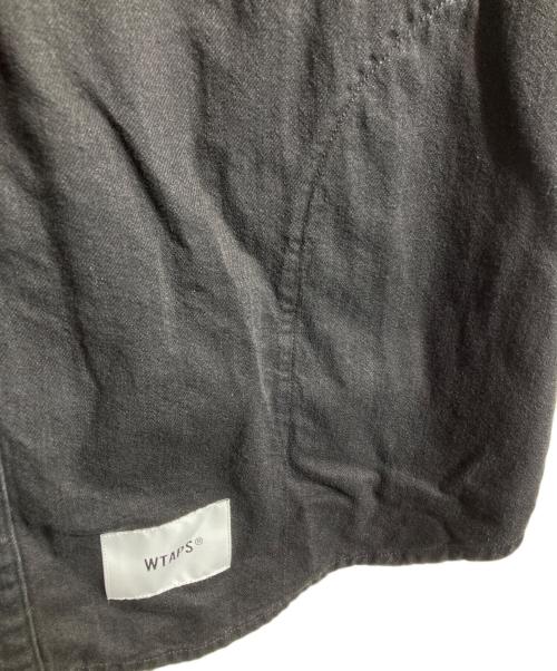 WTAPS（ダブルタップス）WTAPS (ダブルタップス) WCPO / LS / COTTON. DENIM ブラック サイズ:01の古着・服飾アイテム