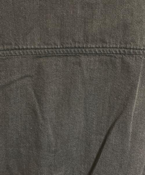 WTAPS（ダブルタップス）WTAPS (ダブルタップス) WCPO / LS / COTTON. DENIM ブラック サイズ:01の古着・服飾アイテム