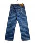 MARNI (マルニ) Straight Leg Printed Denim 'Ocean' インディゴ サイズ:30：21000円
