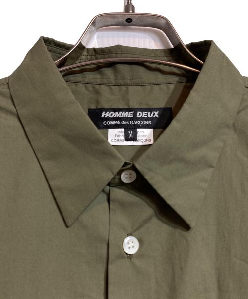 COMME des GARCONS HOMME DEUX（コムデギャルソン オム ドゥ）COMME des GARCONS HOMME DEUX (コムデギャルソン オム ドゥ) マルチポケットシャツ オリーブ サイズ:Mの古着・服飾アイテム