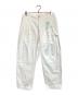 COMME des GARCONS SHIRT（コムデギャルソンシャツ）の古着「2タックテーパードパンツ」｜ホワイト