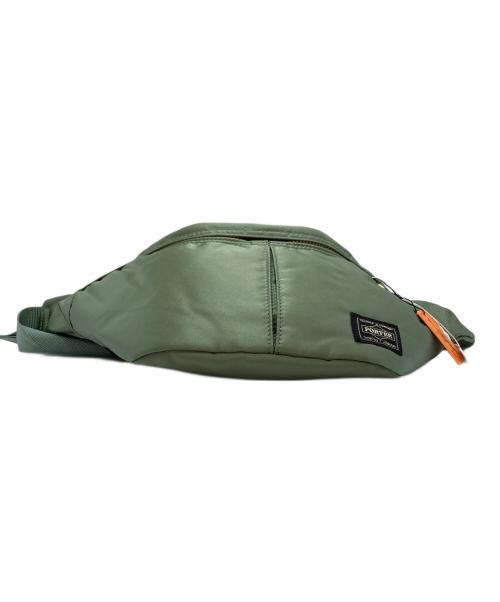 PORTER（ポーター）PORTER (ポーター) TANKER WAIST BAG グリーンの古着・服飾アイテム