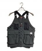 NANGAナンガ）の古着「ヒノックリップストップ フィールドベスト」｜グレー