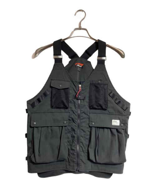 NANGA（ナンガ）NANGA (ナンガ) ヒノックリップストップ フィールドベスト グレー サイズ:Mの古着・服飾アイテム