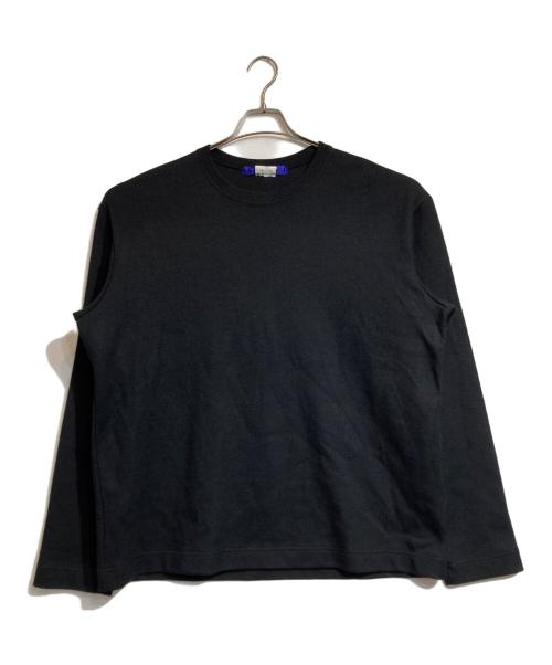 JUNYA WATANABE MAN（ジュンヤワタナベマン）JUNYA WATANABE MAN (ジュンヤワタナベマン) WOOL L/S T-SHIRT ブラック サイズ:Lの古着・服飾アイテム