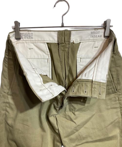 RRL（ダブルアールエル）RRL (ダブルアールエル) ボタンフライチノパンツ ベージュ サイズ:32の古着・服飾アイテム